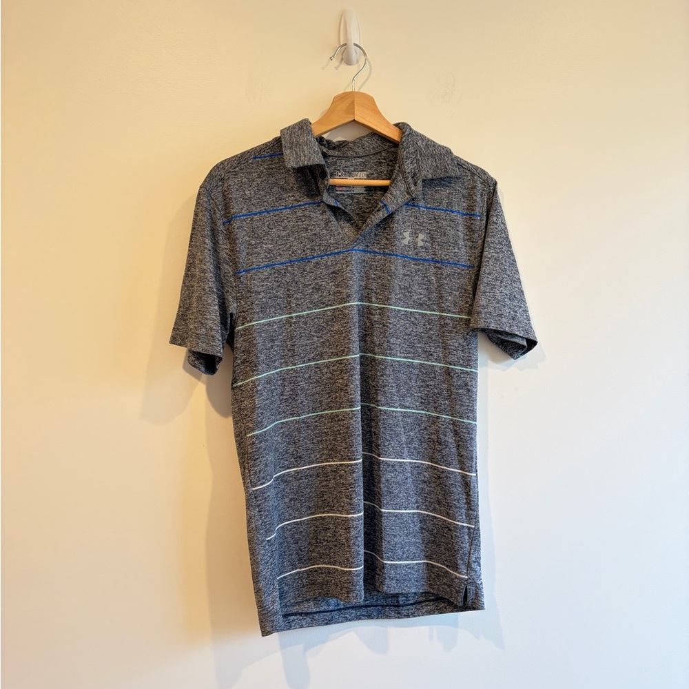 Bundle of four Men's Polo Shirts under armour and Nike dry fit size small - Picture 9 of 12